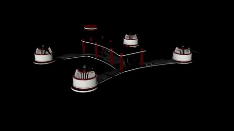 Drone Clips: Hovering Stock Footage 83106910