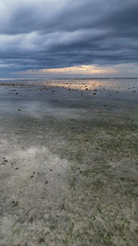 Drone close to water ocean 스톡 동영상 240096790