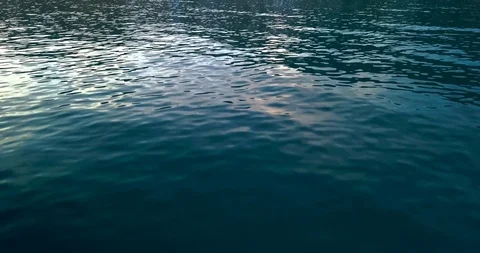 Drone closely flies over the water and the beach in Paros. Stock Footage 101488145