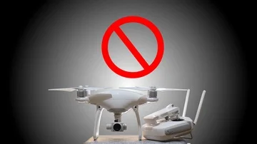 Drone Control Regulation Not Allowed To Fly Stock-Footage 85853433