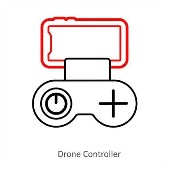 Drone controller Stock Illustration
