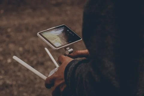 Drone Controller 库存照片