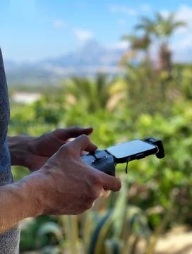 Drone controller Foto stock