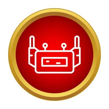 Drone controller symbol illustrating remote control technology Stock Illustration