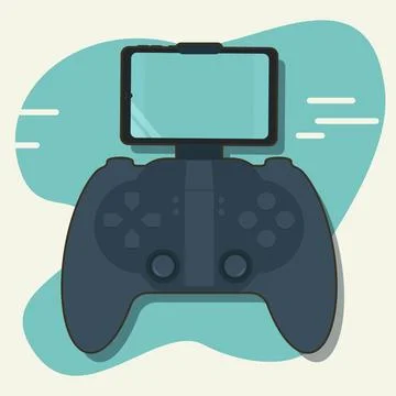 Drone controller vector illustration. Drone technology concept Stock Illustration