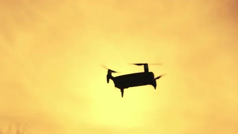 Drone copter flying during Stock Video Pond5