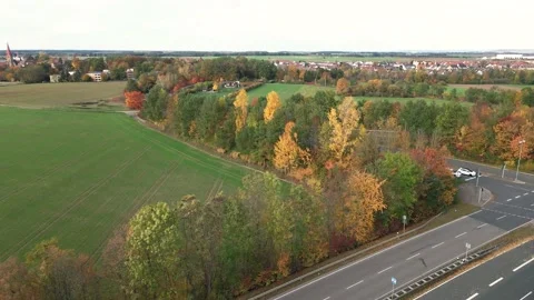 Drone Countryside 库存影片 230023629