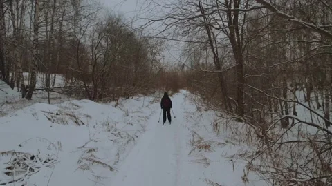 Drone crash, the drone crashes into a tree Stock Footage 301882937