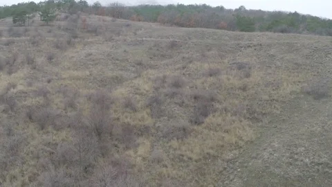 Drone crash in mountains Stock Footage 86790828