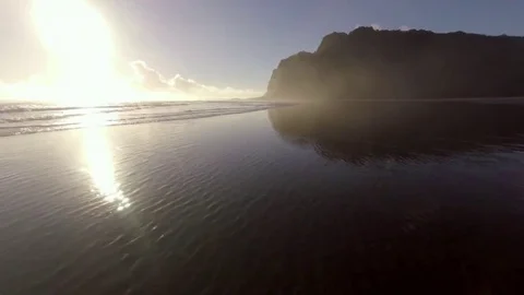 Drone Crash in Ocean Video stock 76893549
