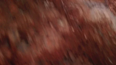 Drone crashes into a cliff during a shooting session Sunset over the sea Stock Footage 106542001