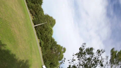 Drone crashes into trees. Stock Footage 237568867