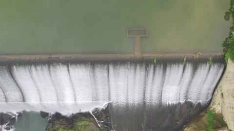 Drone dam Rocket Footage Stock Footage 145326879