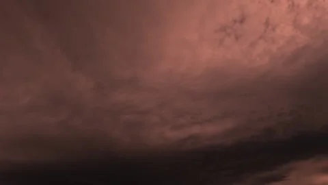 Drone Dark World Sky Clouds Ambient Stock Footage 340076167