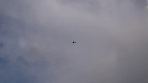 Drone Descends Stock Footage 123452156