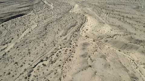 Drone dessert shot Video stock 126611136