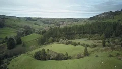 New Zealand Cliffs Movie Shot Stock Video Pond5