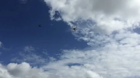 Drone during operation Stock Footage 65622339