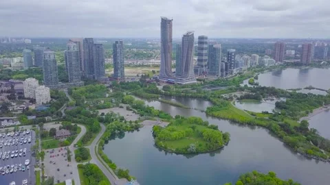 Drone etobicoke Stock Footage 147204603