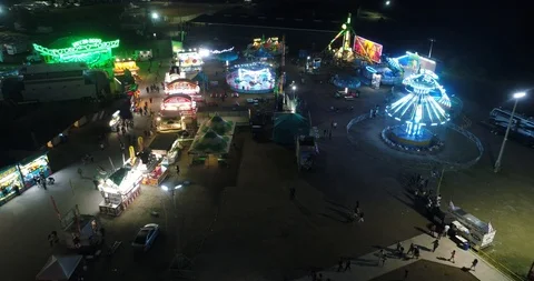 Drone - The Fair Stock Footage 91704822