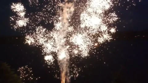 Drone Fireworks 動画素材 204870257