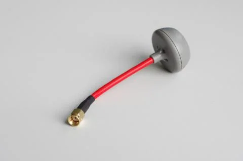 Drone first player view antenna for video tranmission Foto stock