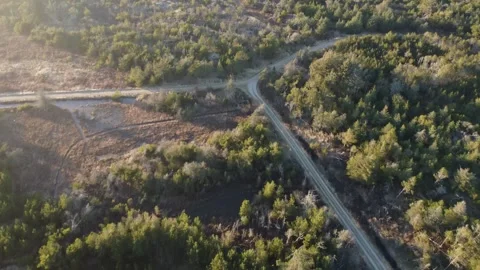 Drone Flies Backward Over Jutland's Coast, Revealing Dunes and the North Sea Video stock 336477224