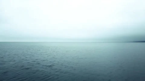 Drone flies closely over the ocean. Flight Over A Sea Surface. Flight over .. 스톡 동영상 234290199