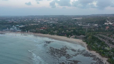 Drone flies in the evening. Stock Footage 112635528