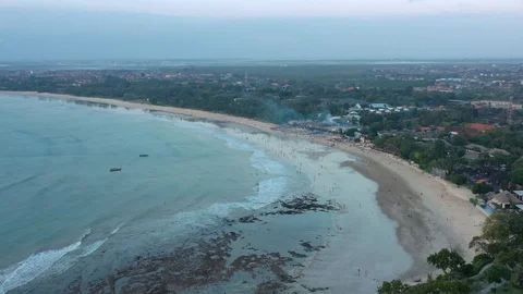 Drone flies in the evening. Stock Footage 112635904