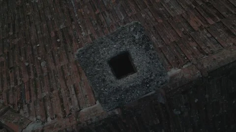 A drone flies through in nature Stock Footage 252997368