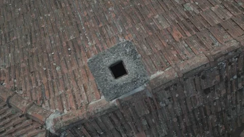 A drone flies through in nature Stock Footage 252997378