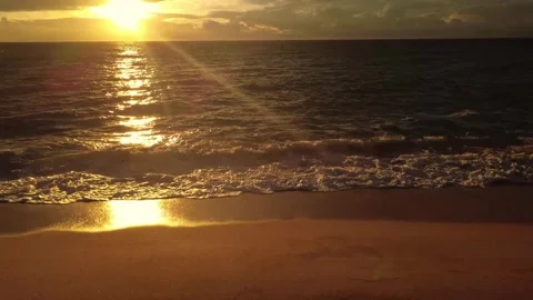 Drone Flight Along the Coastline Video stock 326822756