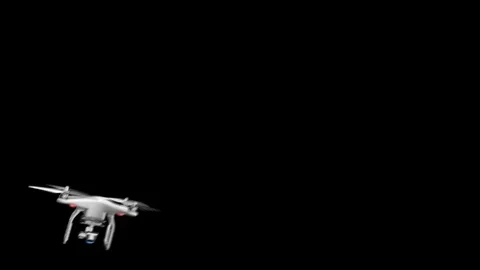 Drone flight animation background Stock Footage 70268898