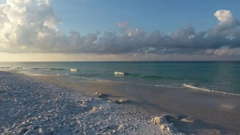 Drone Flight Emerald Coast Beach Vidéo 82919882