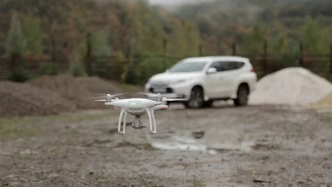 Drone flight Stock Footage 75218770