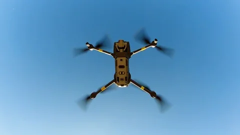 Drone In Flight Stock Footage 125853501