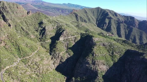 Drone flight in the mountains Stock Footage 100994831