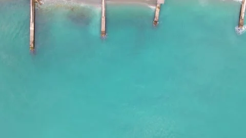 Drone flight over the coastline of Yalta, Crimea. Stock Footage 254334302