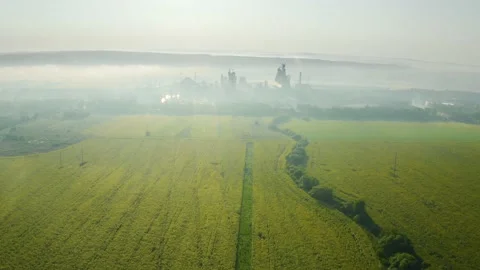 Drone flight over the Guk waterfall Stock Footage 171476296