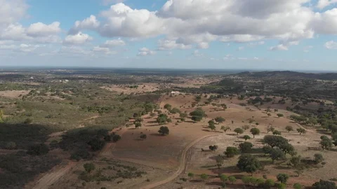Drone flight over the midland Stock-Footage 100068610