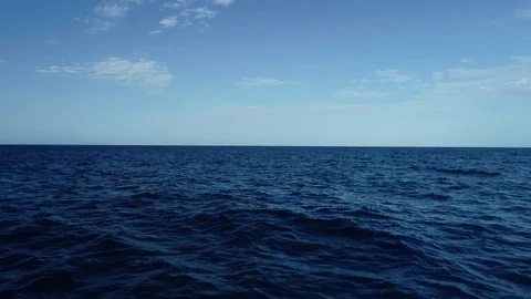 Drone flight over the sea Stock Footage 119288037