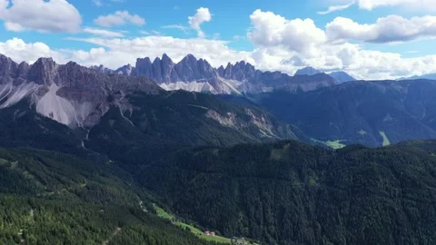 Drone flight over Seiser Alm in South Tyrol in Italy Vídeos de archivo 138364889