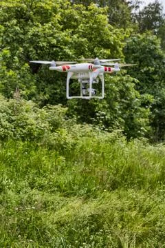 Drone in flight Foto stock