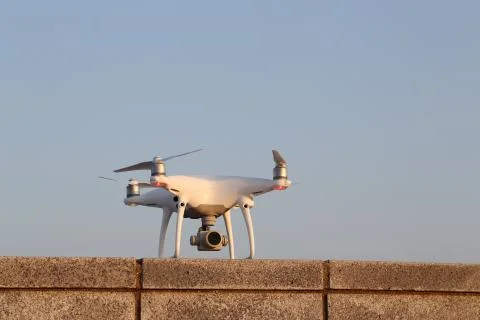 Drone before the flight Foto stock