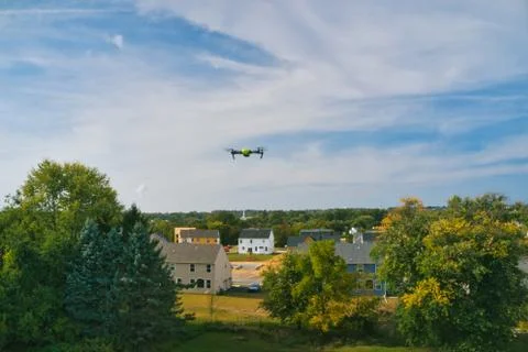 Drone in Flight Stock Photos