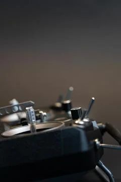 Drone flight radio controller Stock Photos