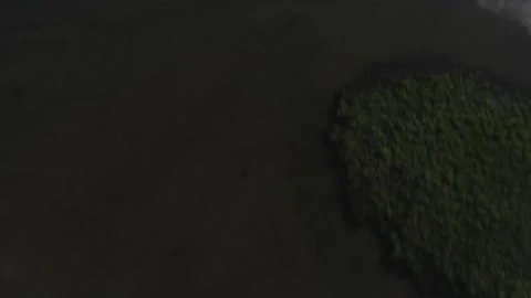 Drone Flight in River Valley 動画素材 160437727