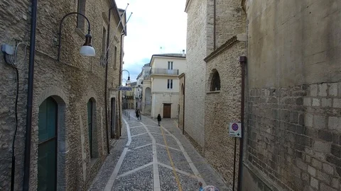 Drone flight in tricarico Video stock 106069780