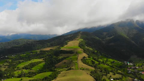Drone flight video over mountains. Stock Footage 114487061